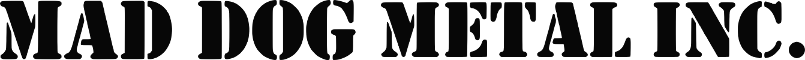 Mad Dog Metal Inc Logo Words